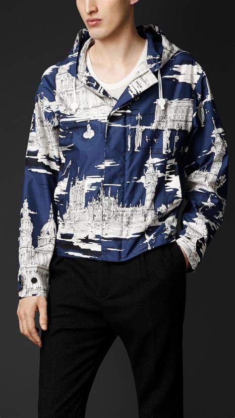 burberry prorsum brilliant navy jacket|Burberry clothing for men.